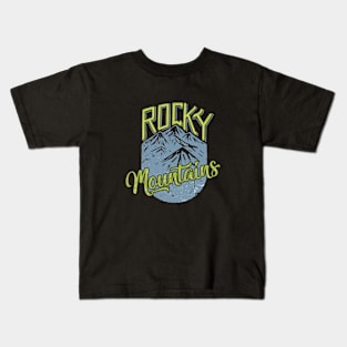 Rocky Mountains Kids T-Shirt